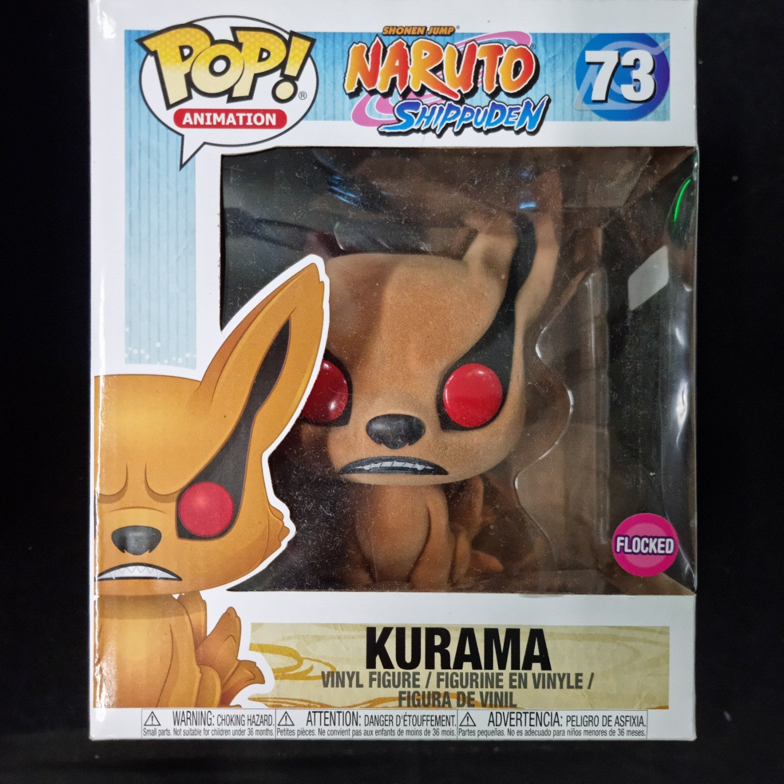 Funko Pop! Vinyl Super 6 in: Naruto Shippuden Kurama Flocked Exclusive