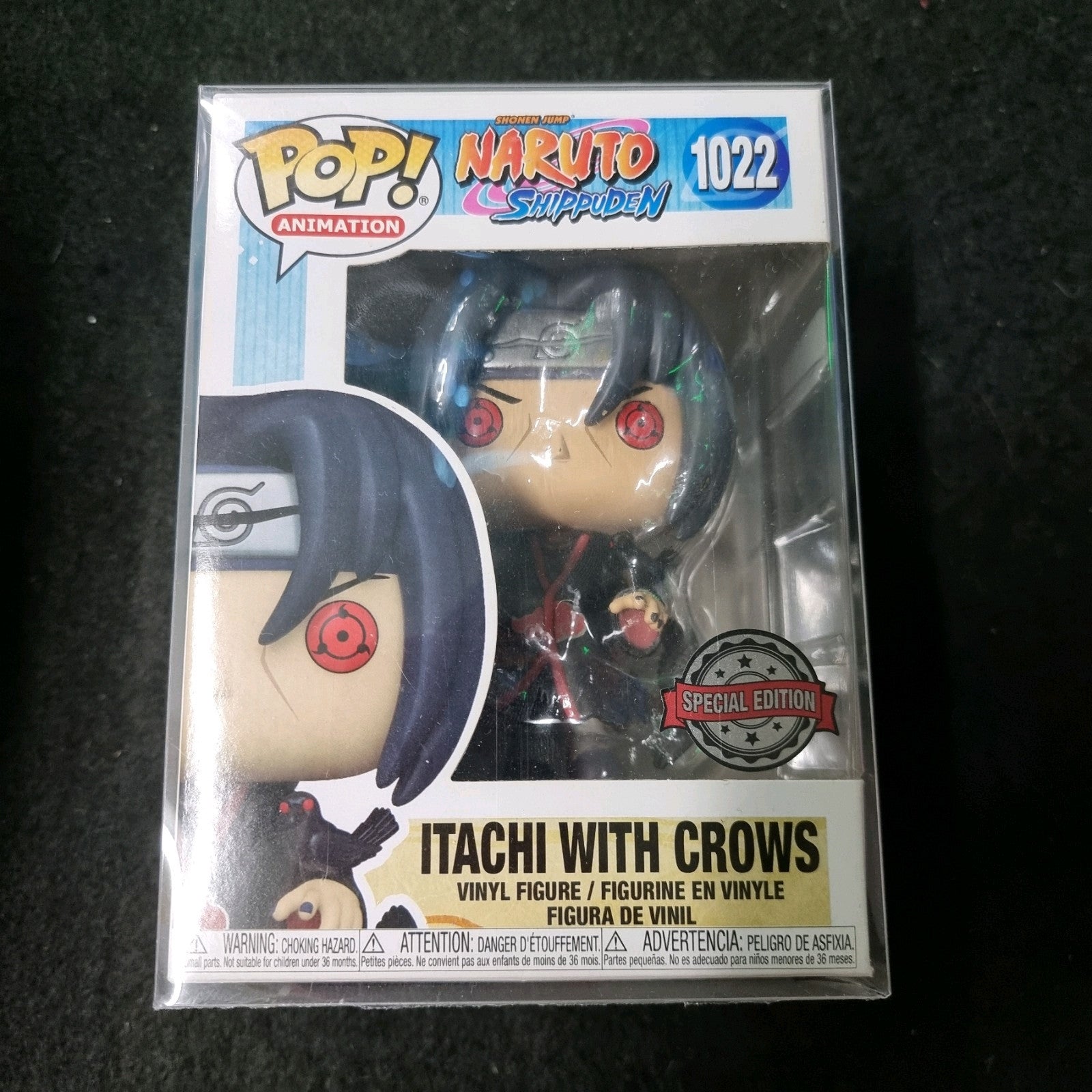 ITACHI WITH CROWS Naruto Shippuden Special Edition Funko POP! #1022 