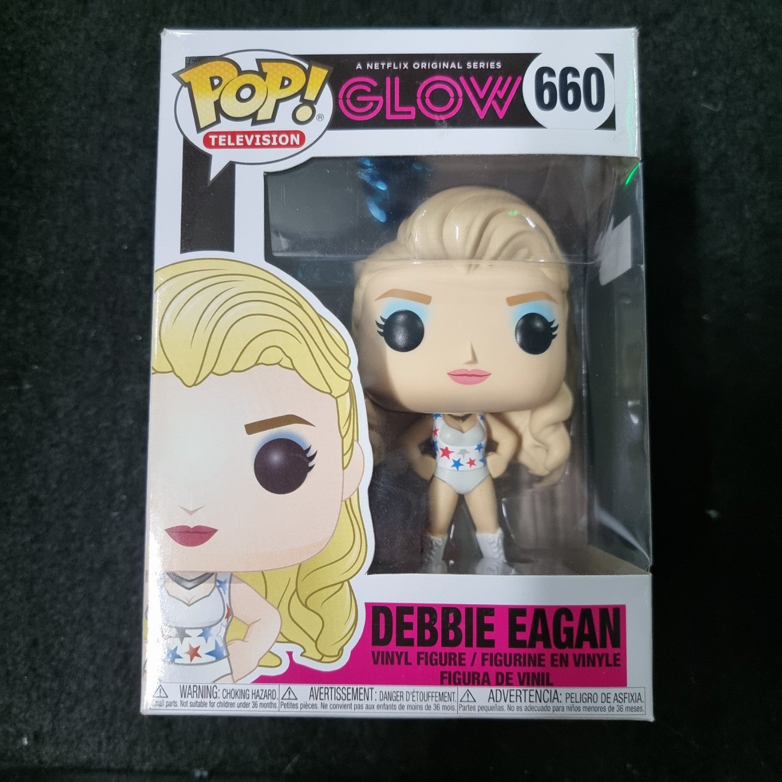 FUNKO POP GLOW DEBBIE EAGAN #660 VINYL FIGURE