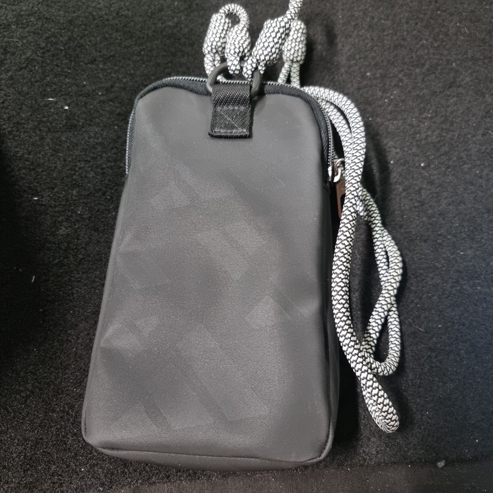 Adidas -Monogram Phone Bag Black