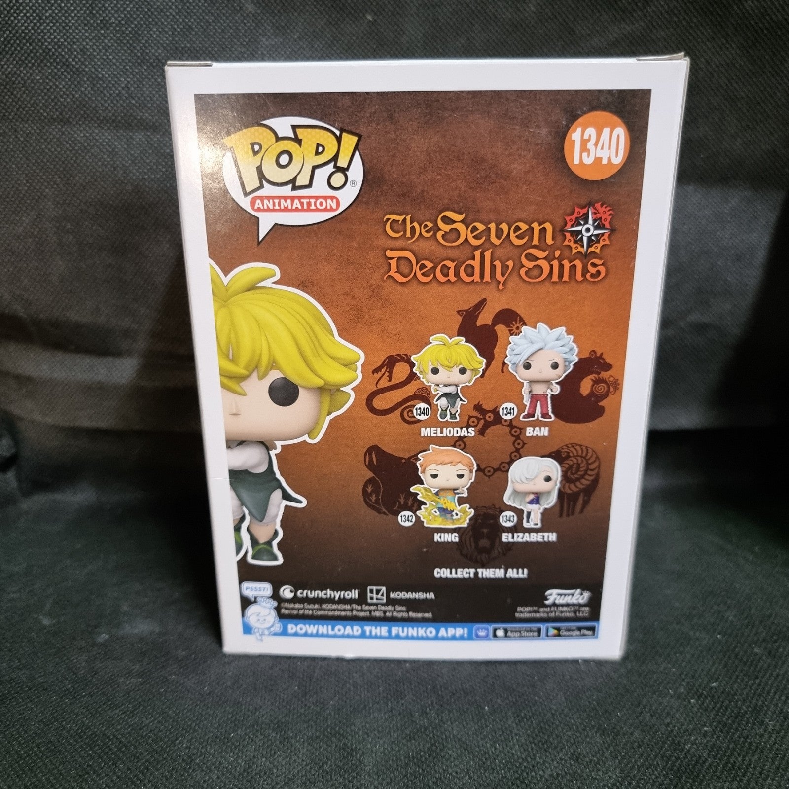 Funko Pop! Animation: Seven Deadly Sins - Meliodas #1340