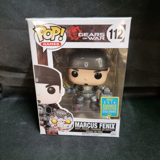 Funko POP! Gears of War Marcus Fenix #112  Summer Convention 2016 Exclusive