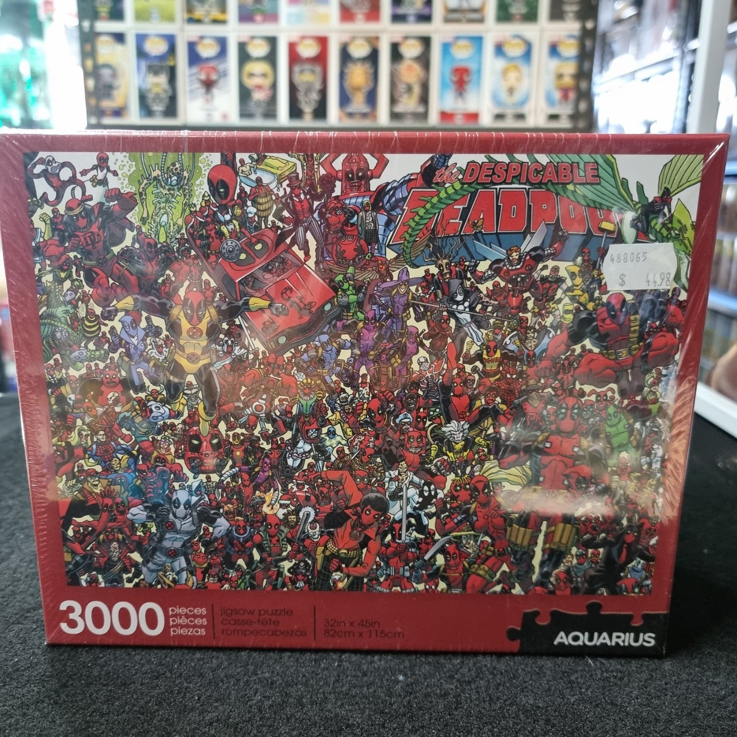 3000 piece Jigsaw Puzzle MARVEL Universe DESPICABLE DEADPOOL Licensed MERC