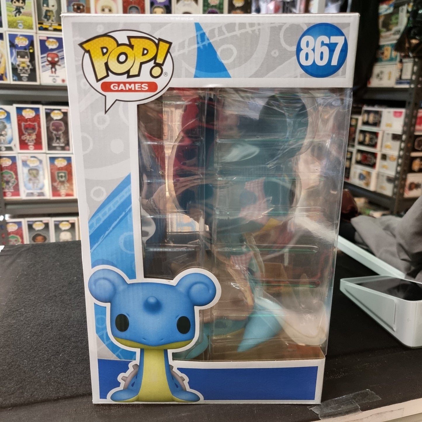 Funko POP! Games: Pokemon Jumbo Lapras 10" Vinyl Figure Statue #867 Exclusive