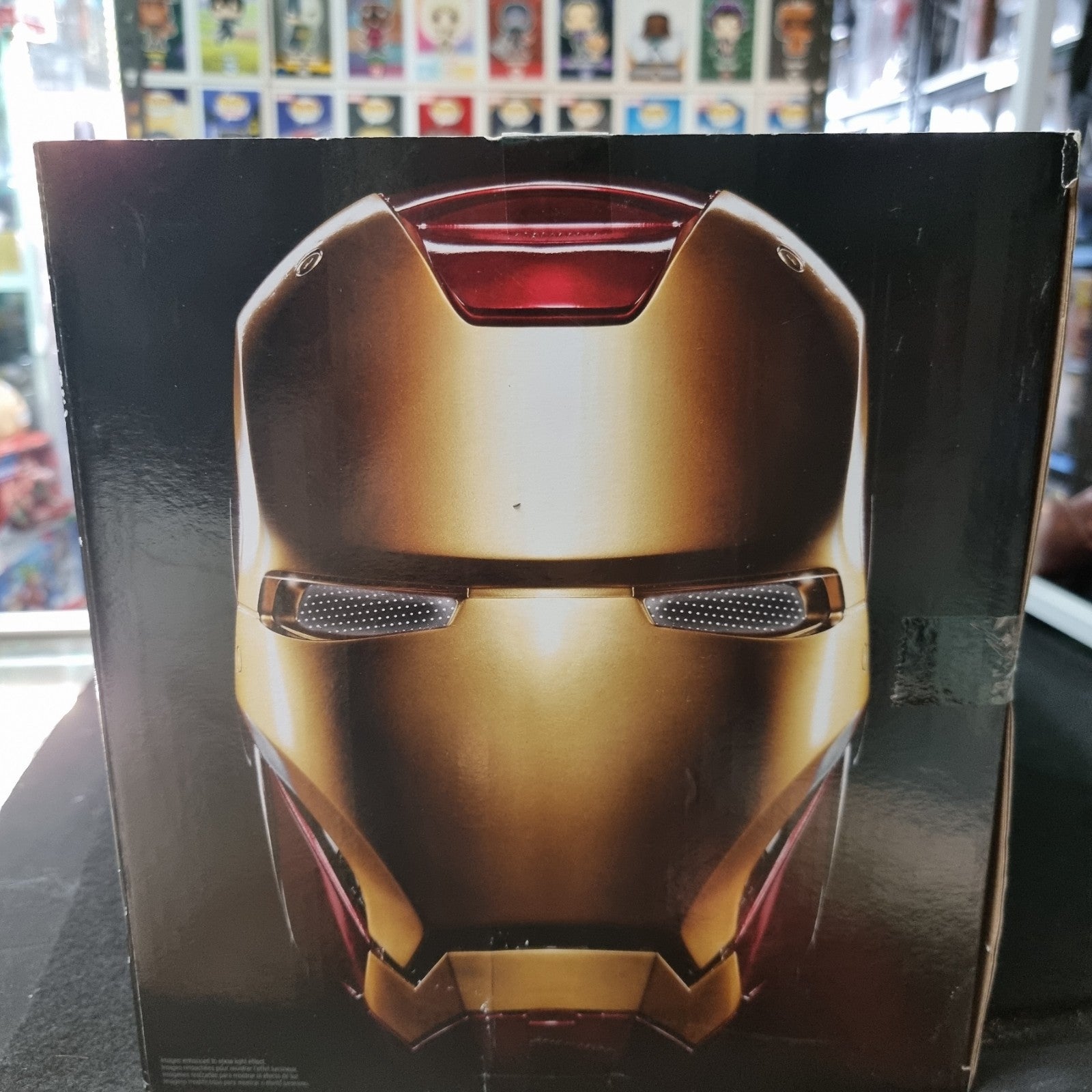 Avengers Marvel Legends Gear Iron Man Replica Electronic LED Helmet 