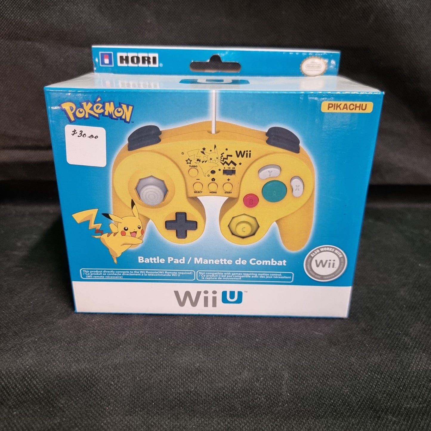 Wii U Pokémon Hori New Sealed Nintendo Controller