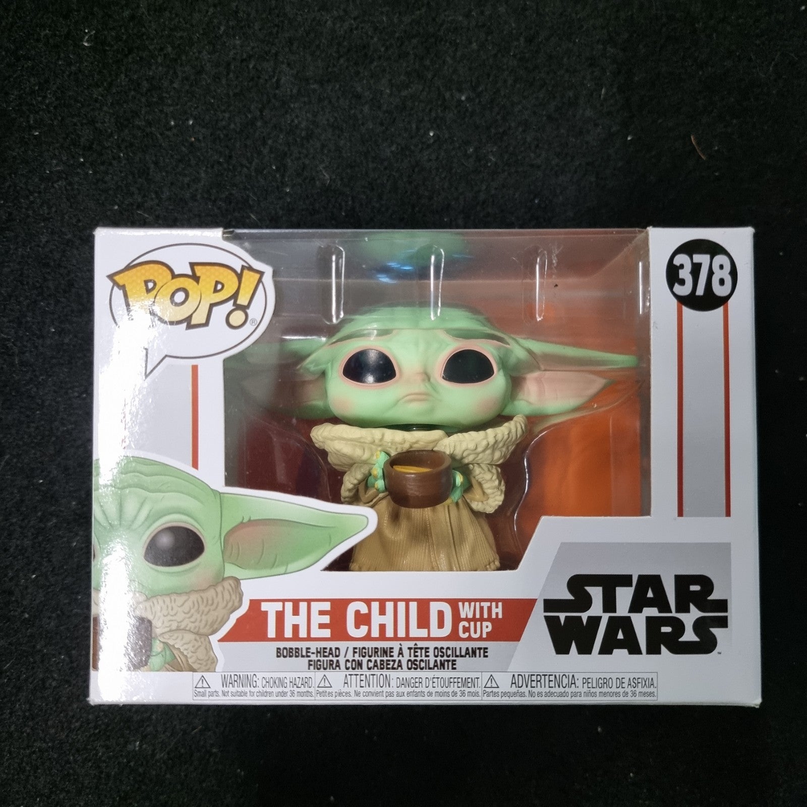 Funko Pop! TV The Mandalorian - The Child with Cup Vinyl Figure #378