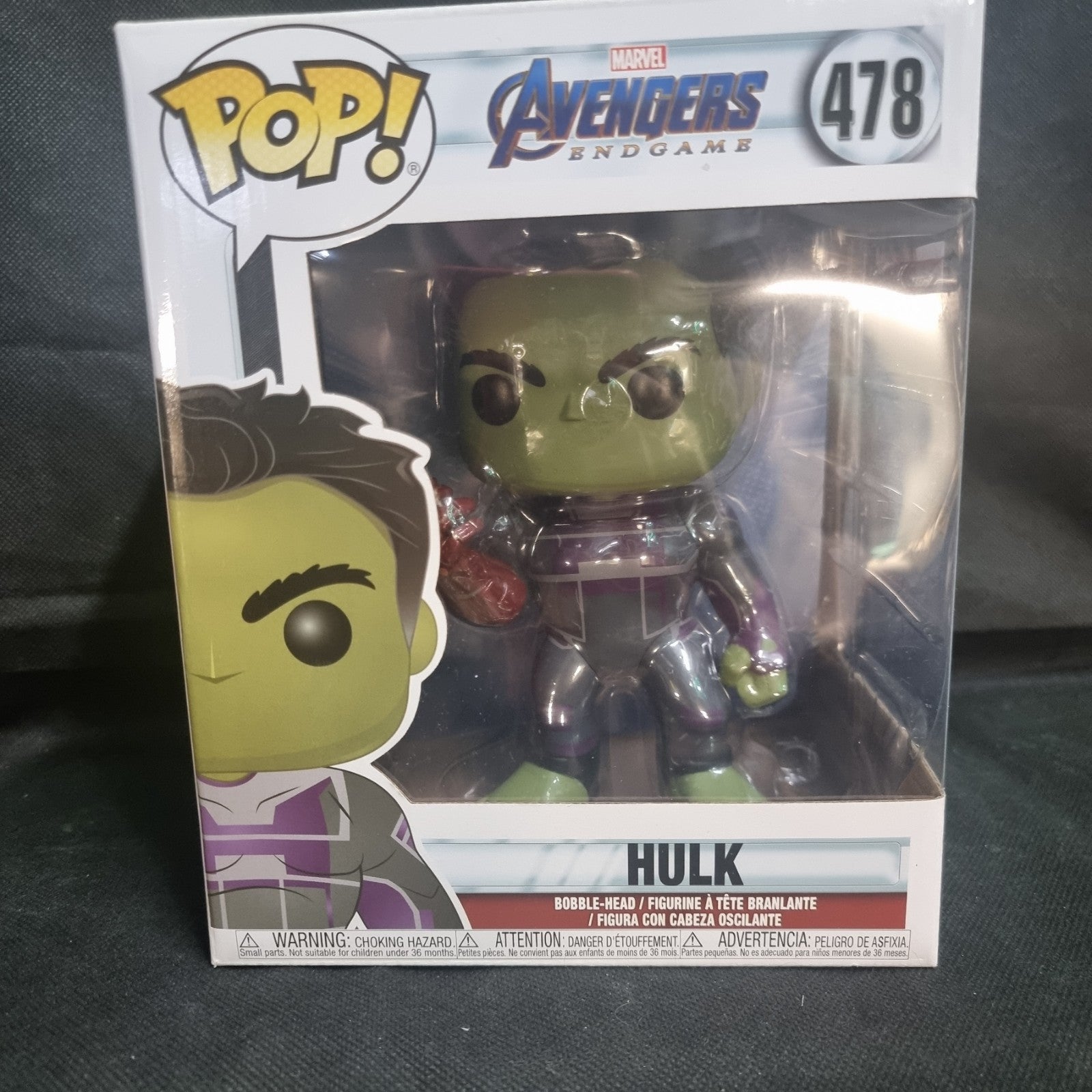 Funko POP! Marvel: Avengers Endgame - 6" Hulk with Gauntlet P6