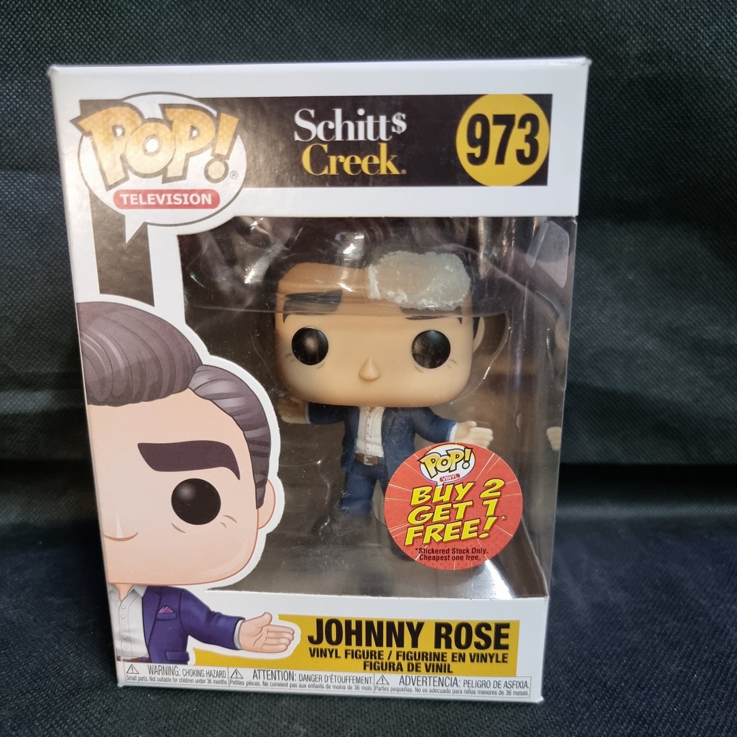 Funko Pop Schitt's Creek Johnny Rose #973 Collectible Bobblehead POP! Television