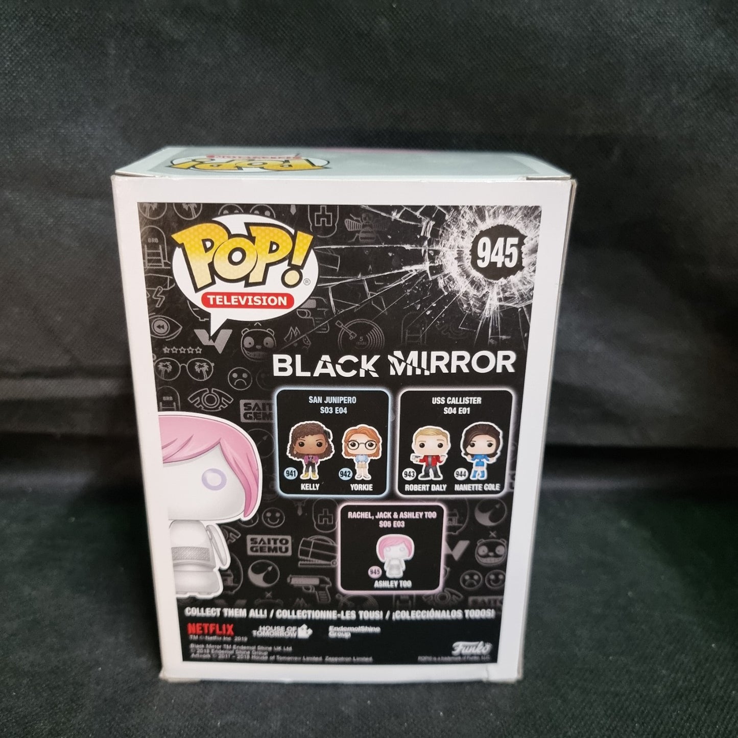 Funko Pop! Vinyl: Black Mirror - Ashley Too S05 E03 #945 Vaulted