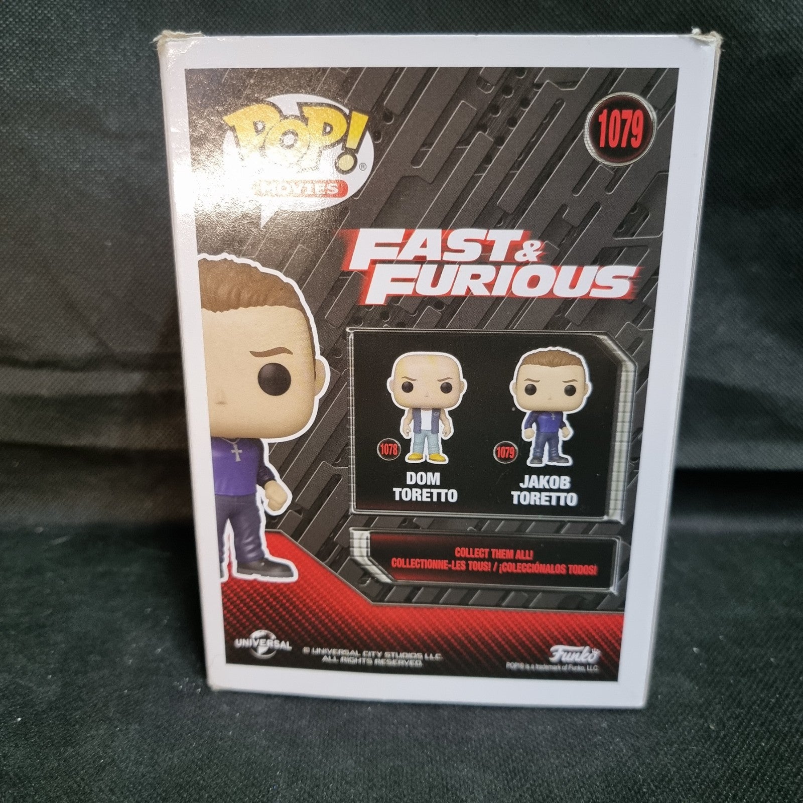 Funko Pop! Vinyl: The Fast and the Furious - Jakob Toretto #1079 Damaged Box 