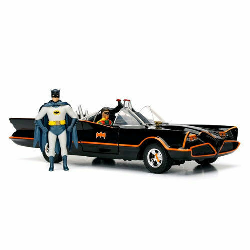 Jada Toys Metals Die Cast Classic TV Series Batmobile & Batman 1:24 Scale N06368