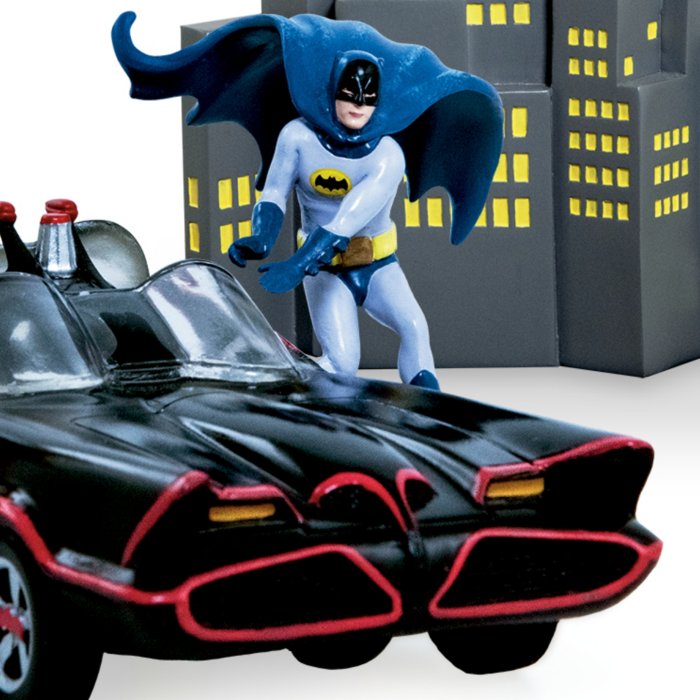 Batmobile™ & Skyline Sculpture