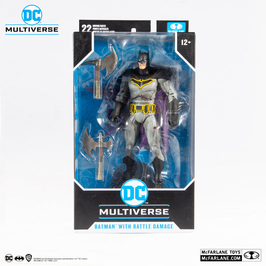 DC Multiverse Batman With Battle Damage - McFarlane Toys