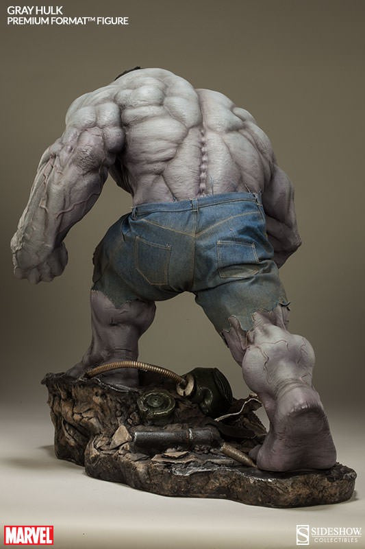 SIDESHOW COLLECTIBLES - GRAY HULK PREMIUM FORMAT STATUE