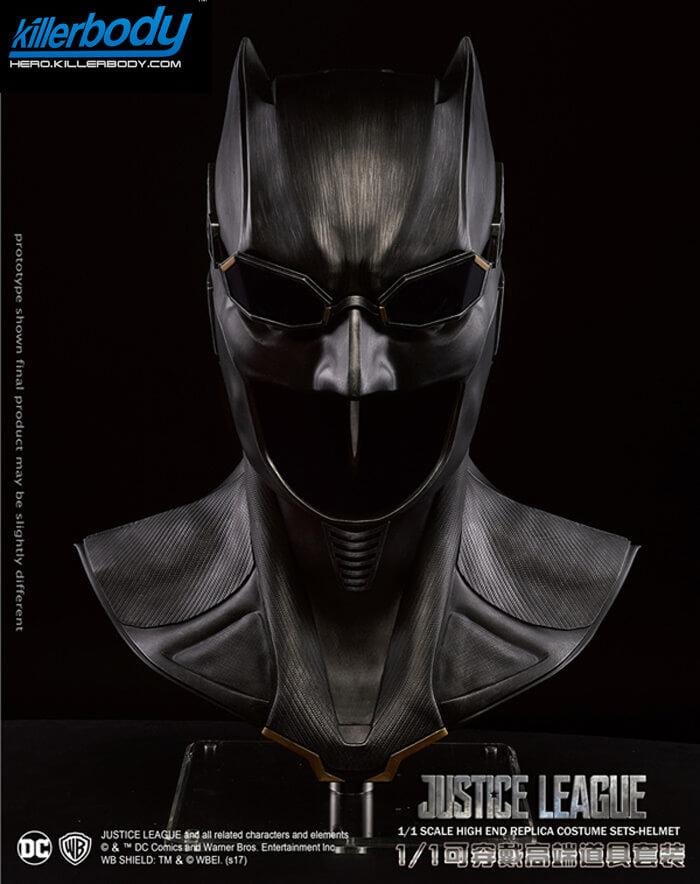 DC Justice League 1:1 Batman Helmet Replica Wearable Mask Helmet