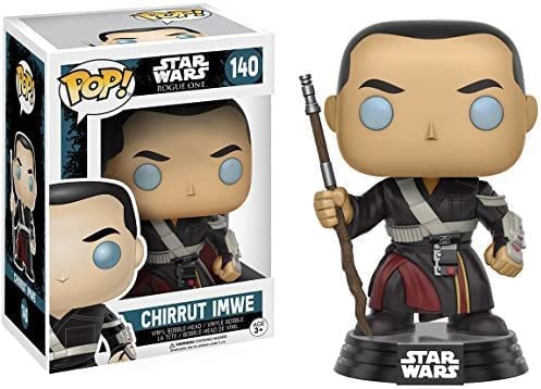 Chirrut Imwe: Funko POP! x Star Wars Rogue One Vinyl Bobble-Head Figure