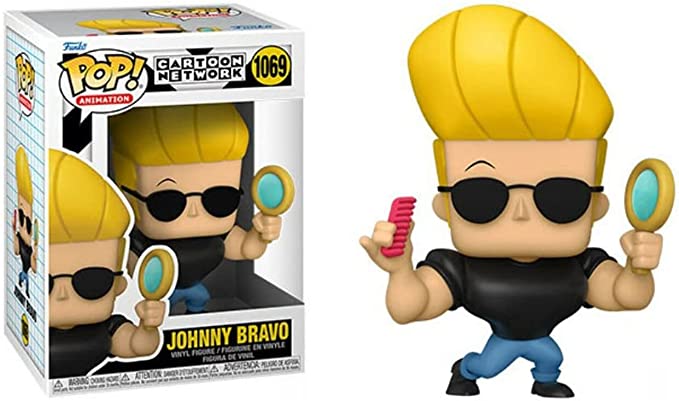 Cartoon Network: Johnny Bravo - Johnny with Mirror & Comb Funko Pop! Vinyl Figure