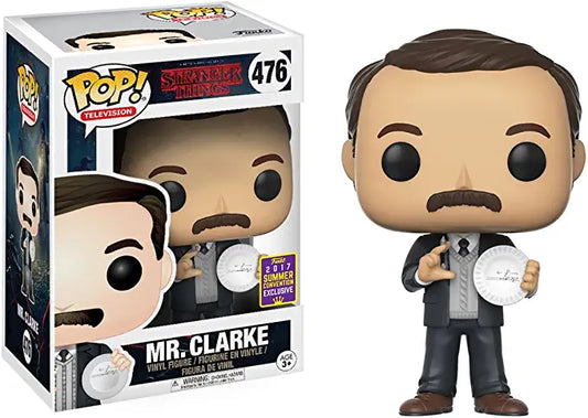 Funko Pop! - Stranger Things - Mr. Clarke #476 2017 Summer Convention Exclusive