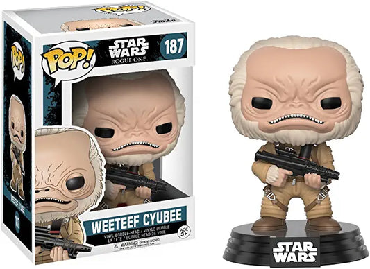 Funko Pop Star Wars: Rogue One - Weeteef Cyubee Toy Figure