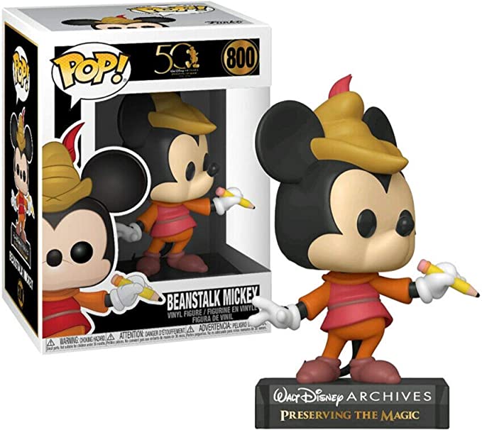 Funko Beanstalk Mickey Pop #800 Disney Archives Vinyl Figure – Captain ...