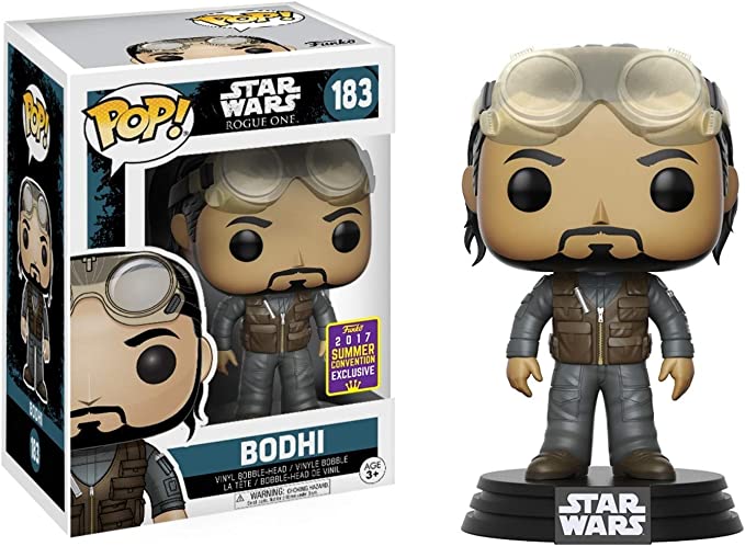 Funko - Star Wars Rogue One-Bodhi Rook-Sdcc Summer Convention Figurine, Multicolor