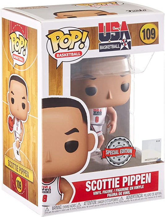 Funko Pop NBA Basketball - Scottie Pippen 1992 Team USA White