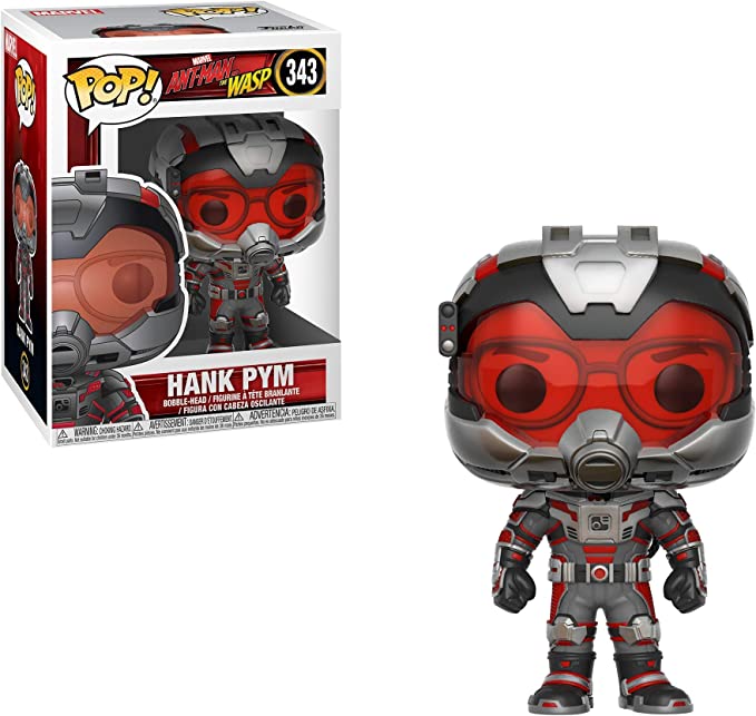 Funko Pop Marvel: Ant-Man & The Wasp - Hank Pym Collectible Figure, Multicolor