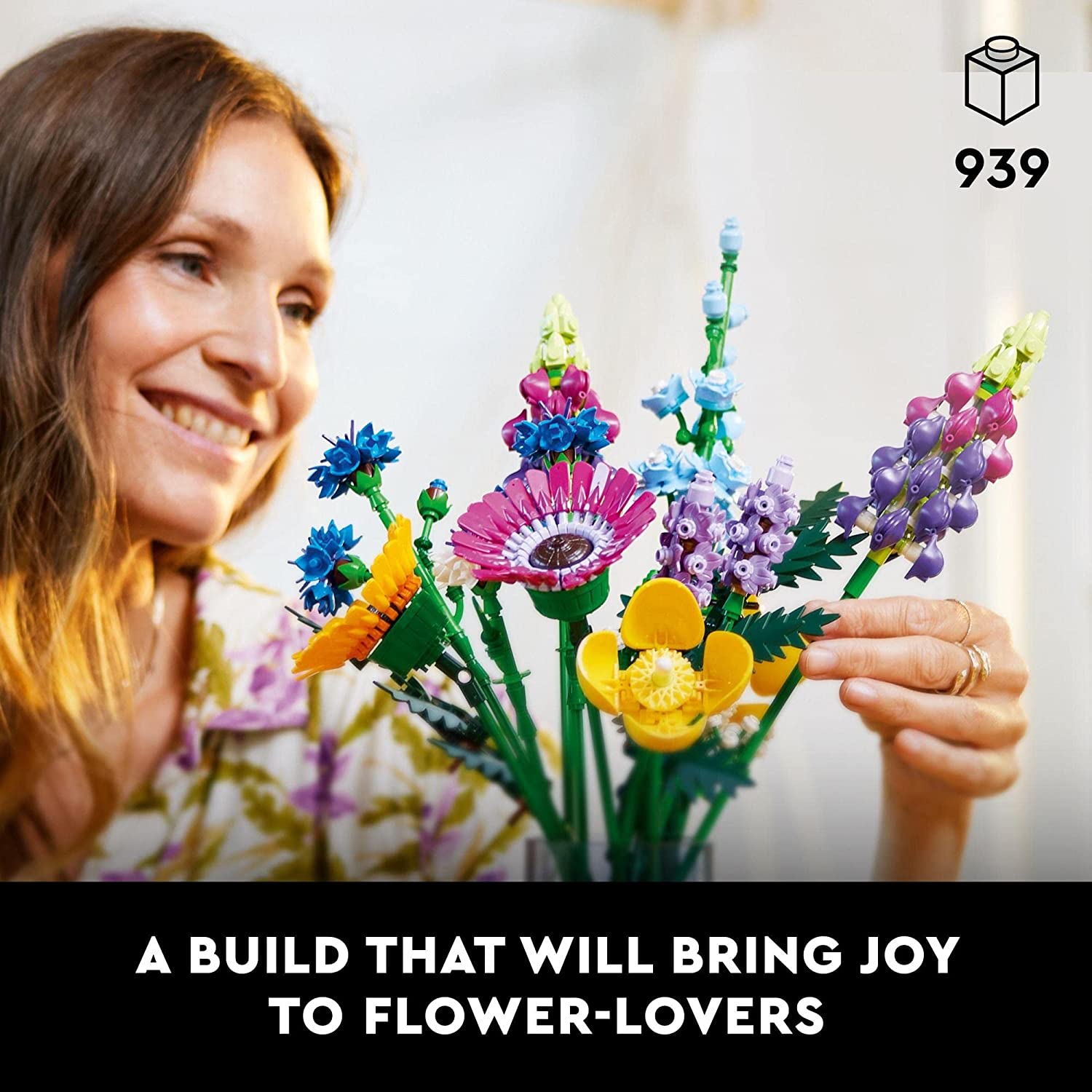 LEGO Icons Botanical Collection Wildflower Bouquet (10313) - N05552 ...