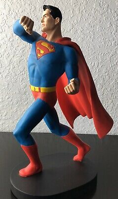 Warner Bros Store Exclusive Silver Age Superman 12" Figurine Statue 2000.