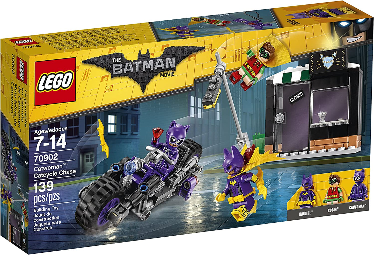 LEGO The LEGO Batman Movie: Catwoman Catcycle Chase (70902) - N05548