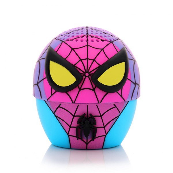 Bitty Boomers Spiderman Black Light Series Bluetooth Speaker - N05626