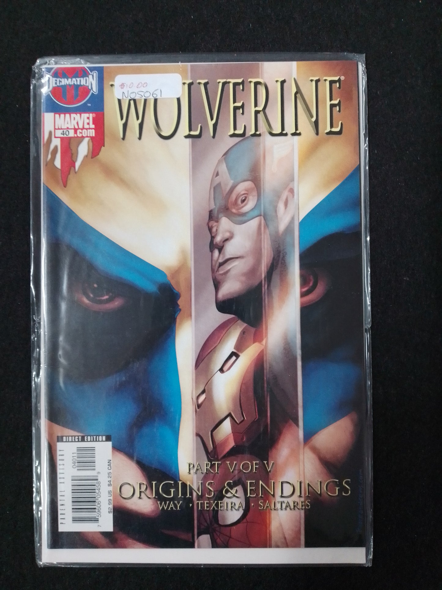 Wolverine Origins And Endings Part 5 Comic Book - n05061