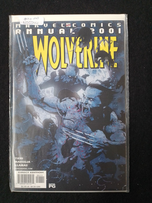 WOLVERINE ANNUAL 2001 - MARVEL COMIC BOOK - n05044