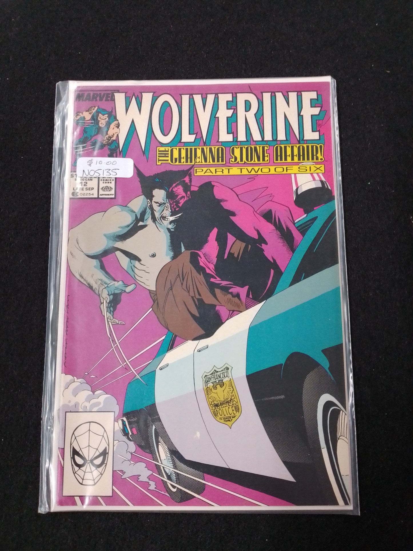 Wolverine The Gehenna Stone Affair 2 Of 6 Comic Book - N05135