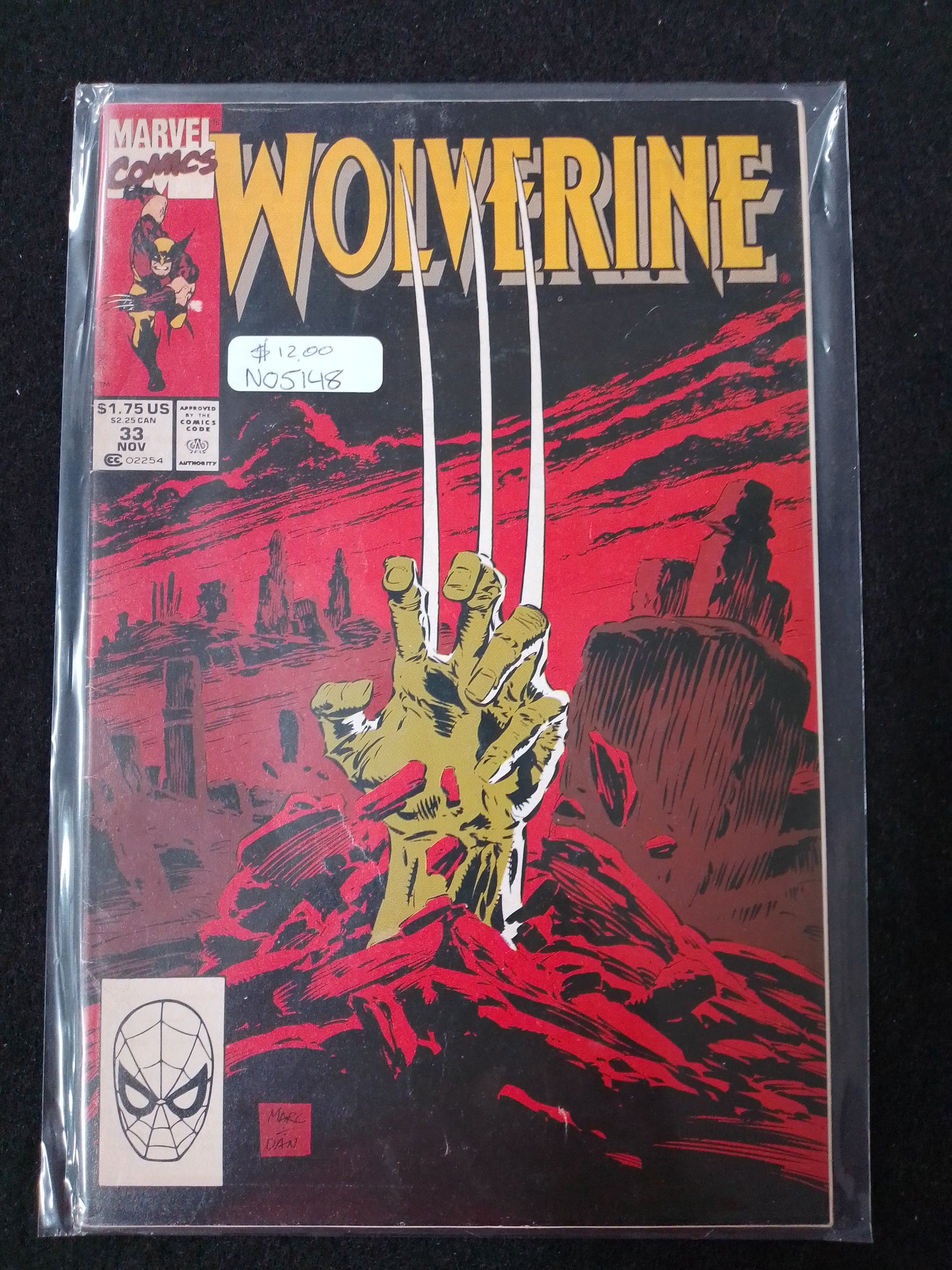 Wolverine No 33 Comic Book - N05148