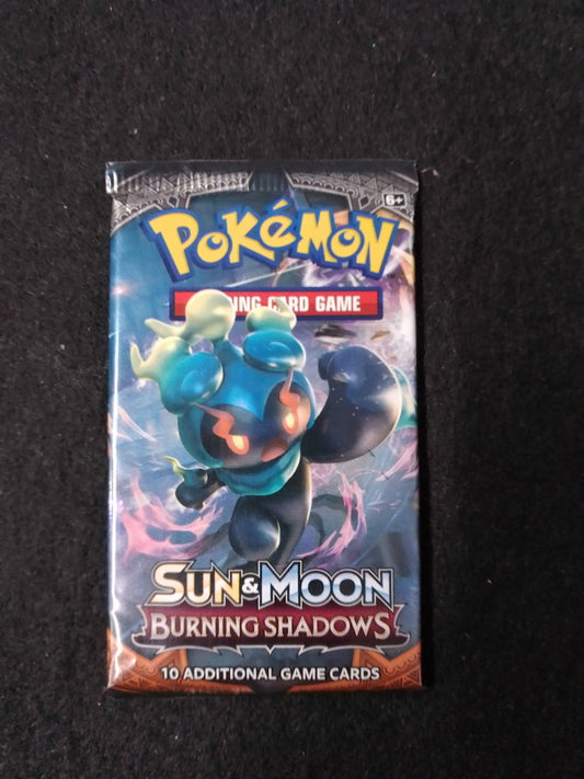 Pokemon Sun And Moon Burning Shadows Card Pack - N05157