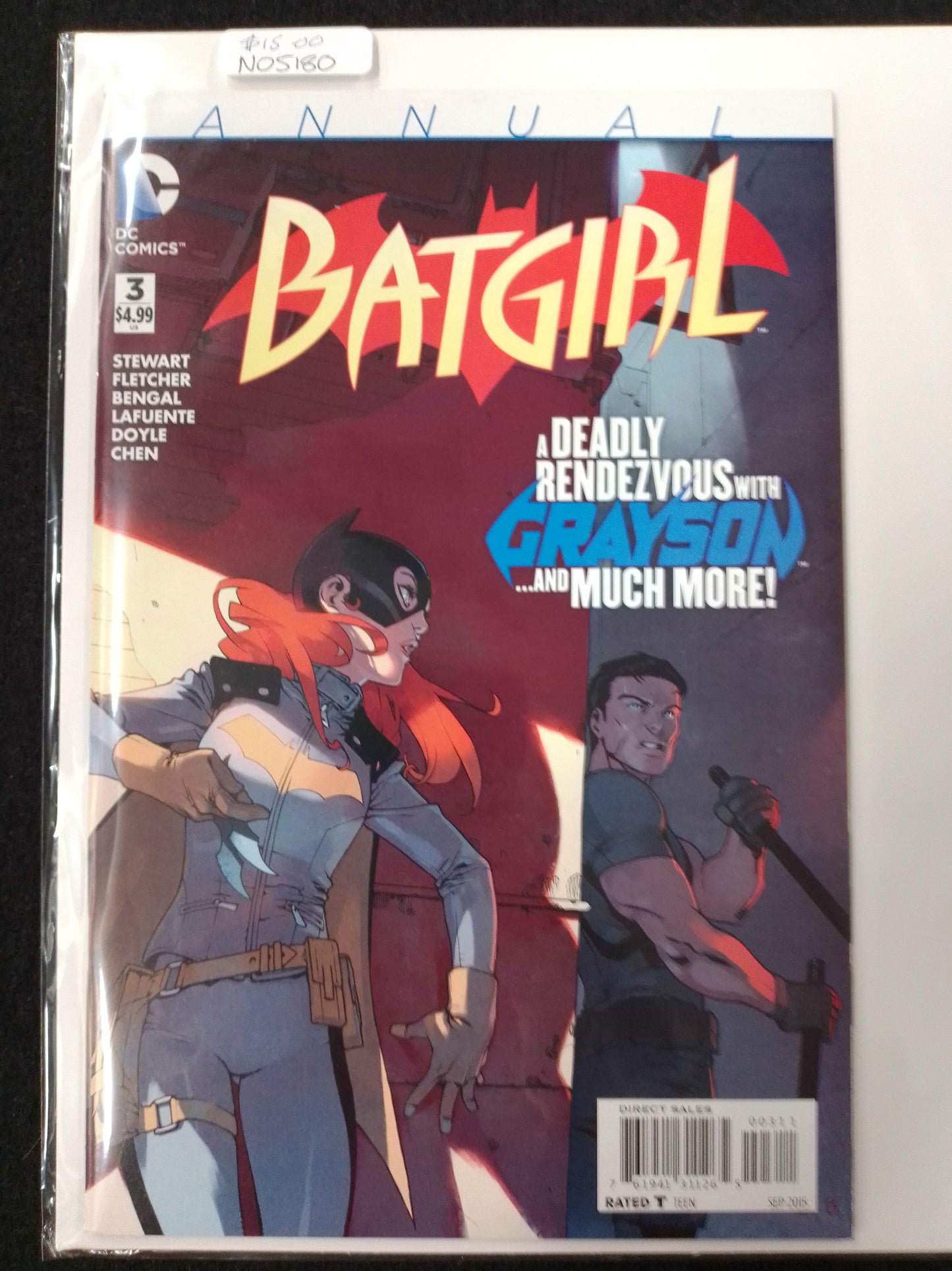 Batgirl Annual #3 DC Comics Batman New 52 Grayson - N05180