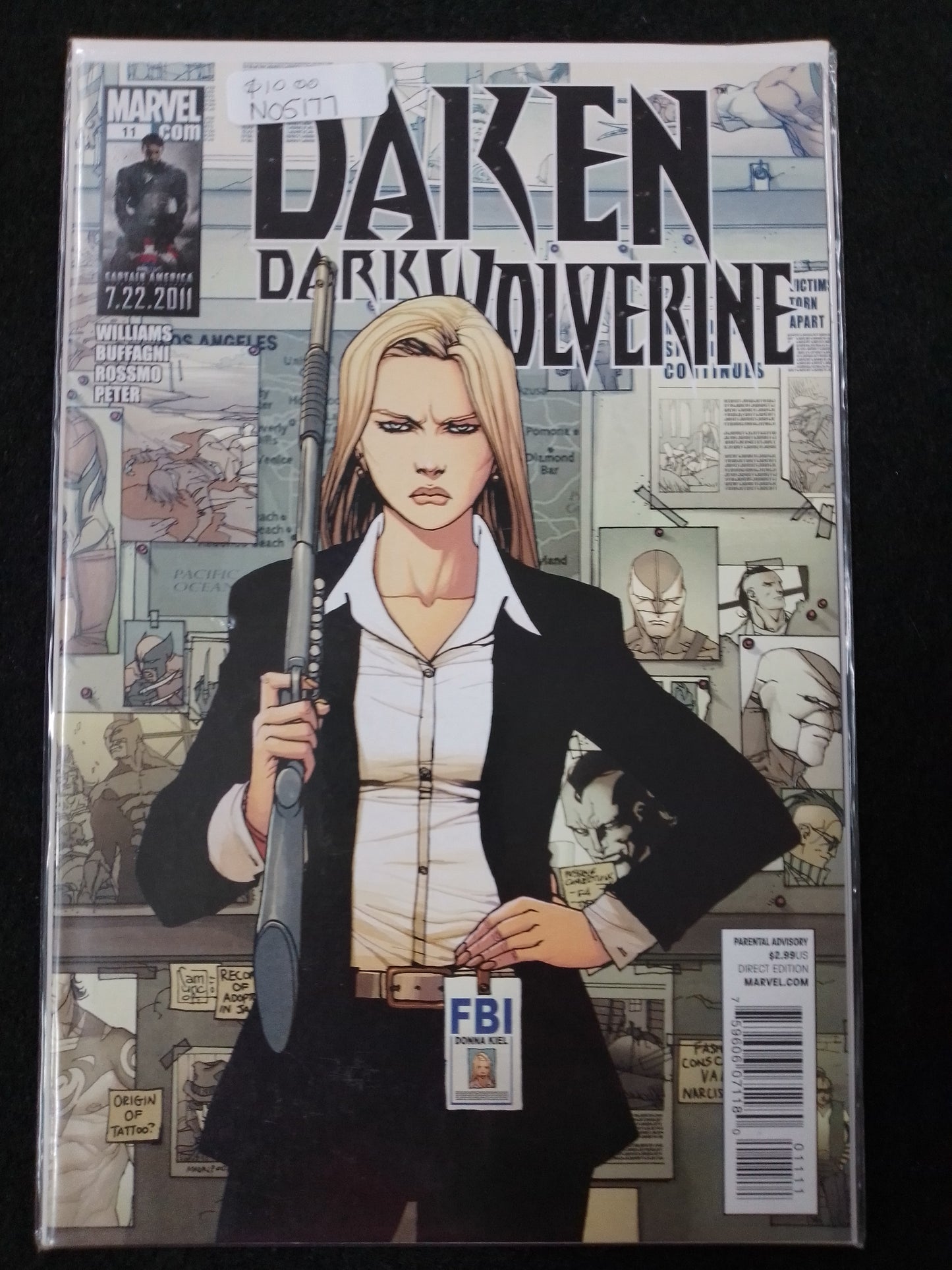 Daken Dark Wolverine #11 Comic Book Marvel Comics - N05177