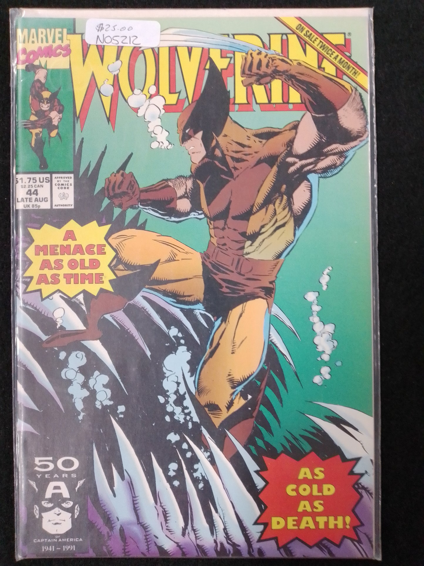 Wolverine As Cold As Death #44 Comic Book - N05212