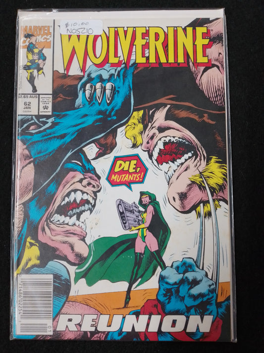 Wolverine Reunion #62 Comic Book - N05210