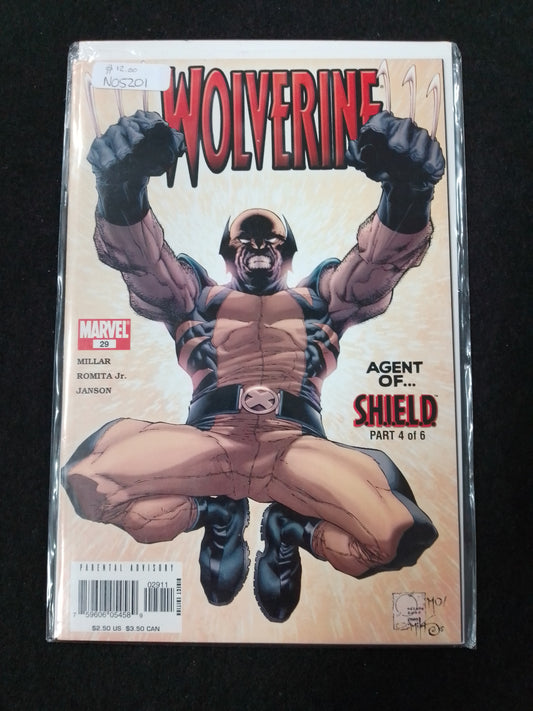 Wolverine Agent Of Shield No 4 Of 6 Comic Book - N05201