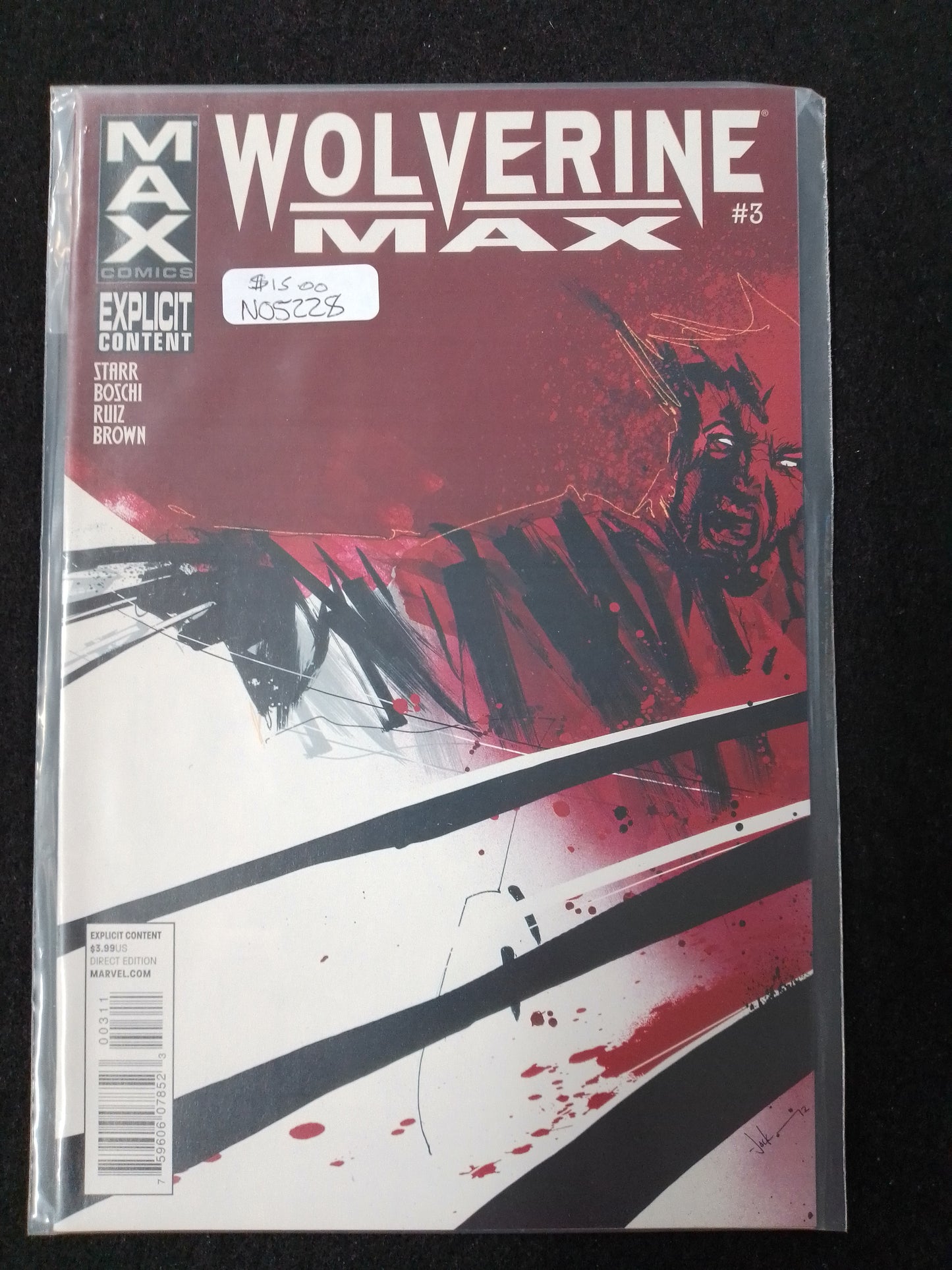 Wolverine Max #3 Comic Book - N05228