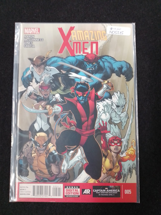 Amazing Xmen #005 Comic Book - N05215