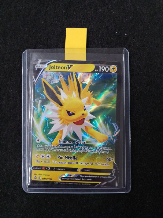 Pokemon Jolteon V 190HP Thunder Spear Trading Card - N05283