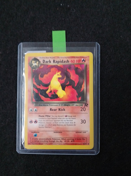 Pokemon Dark Rapidash 60 HP Rear Kick Trading Card - N05273