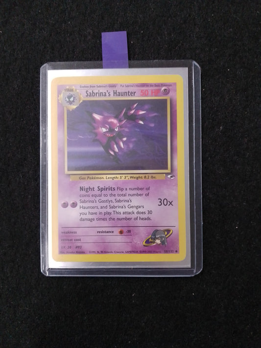 Pokemon Sabrina's Haunter 50HP 58/132 Trading Card - N05295