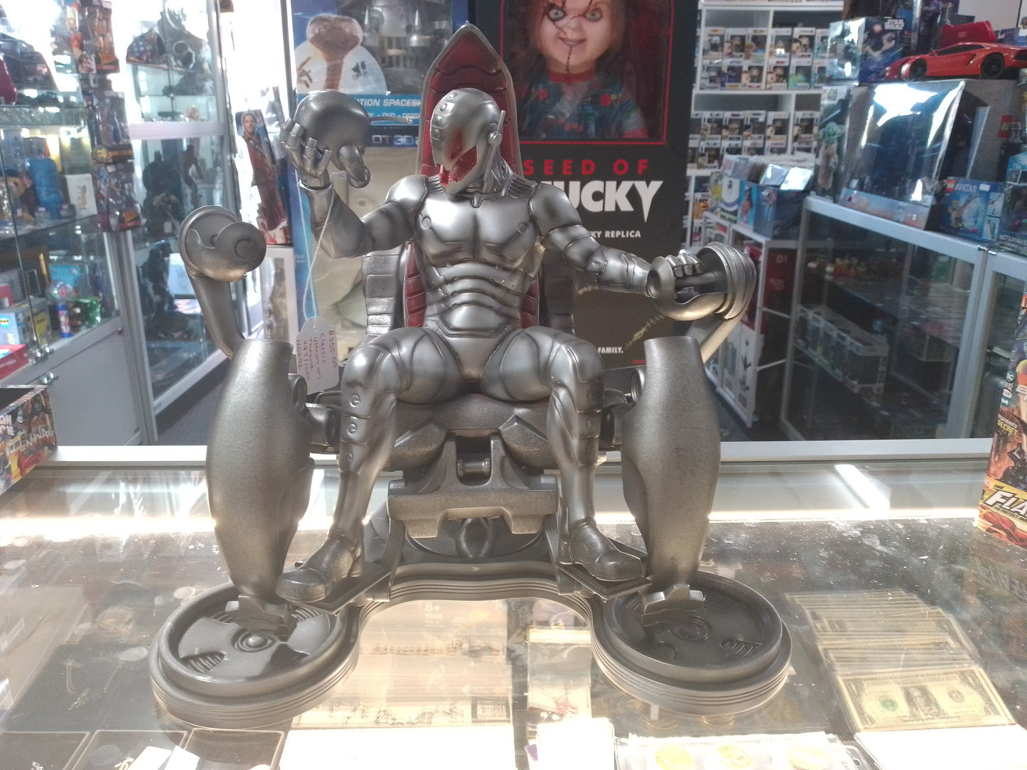 Classic Ultron on Throne