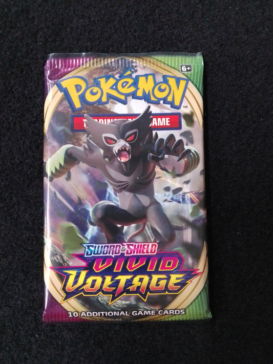 Pokemon Sword And Shield Vivid Voltage Card Pack - N05489