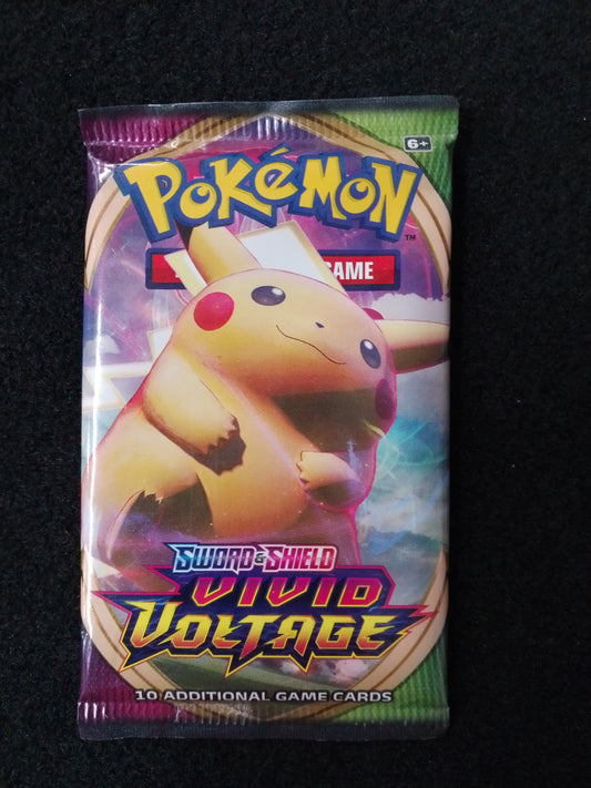 Pokemon Sword And Shield Vivid Voltage Card Pack - N05489